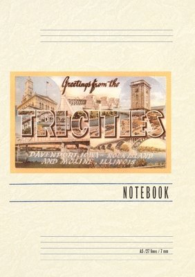 bokomslag Vintage Lined Notebook Greetings from Tri-Cities