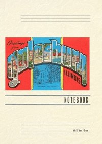 bokomslag Vintage Lined Notebook Greetings from Galesburg, Illinois