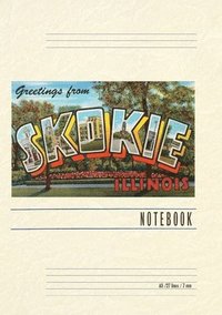 bokomslag Vintage Lined Notebook Greetings from Skokie, Illinois