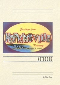 bokomslag Vintage Lined Notebook Greetings from Hopkinsville, Kentucky