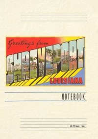 bokomslag Vintage Lined Notebook Greetings from Shreveport