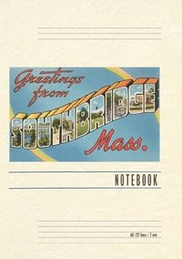 bokomslag Vintage Lined Notebook Greetings from Southbridge, Massachusetts