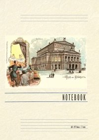 bokomslag Vintage Lined Notebook Greetings from Frankfort Opera House