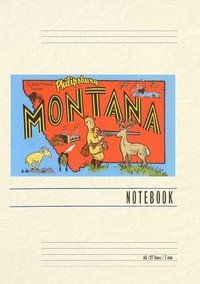 bokomslag Vintage Lined Notebook Greetings from Philipsburg, Montana