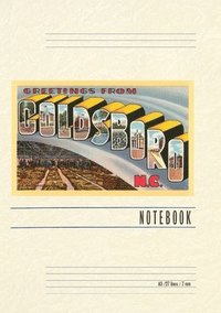 bokomslag Vintage Lined Notebook Greetings from Goldsboro