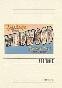 bokomslag Vintage Lined Notebook Greetings from Wildwood-by-the-Sea, New Jersey