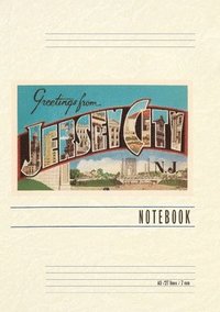 bokomslag Vintage Lined Notebook Greetings from Jersy City, New Jersey