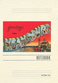 bokomslag Vintage Lined Notebook Greetings from Keansburg, New Jersey