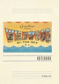 bokomslag Vintage Lined Notebook Greetings from Wildwood by-the-Sea, New Jersey