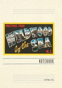 bokomslag Vintage Lined Notebook Greetings from Wildwood by-the-Sea, New Jersey