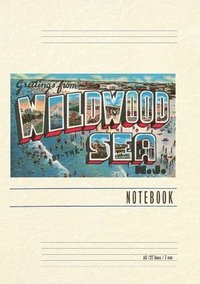 bokomslag Vintage Lined Notebook Greetings from Wildwood by-the-Sea, New Jersey