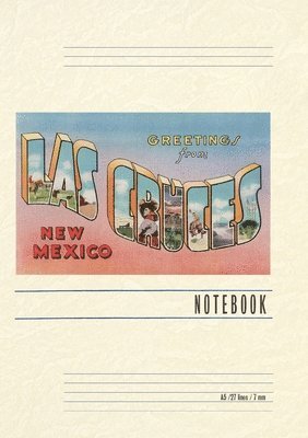 bokomslag Vintage Lined Notebook Greetings from Las Cruces, New Mexico