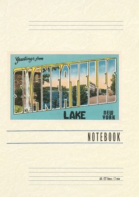 bokomslag Vintage Lined Notebook Greetings from Skaneateles Lake, New York