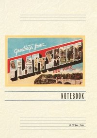 bokomslag Vintage Lined Notebook Greetings from Plattsburg, New York