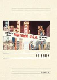 bokomslag Vintage Lined Notebook Greetings from Funtown, Las Vegas, Nevada