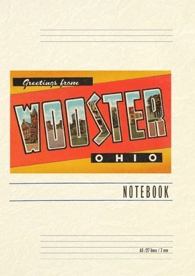 bokomslag Vintage Lined Notebook Greetings from Wooster