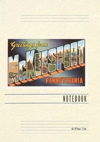 bokomslag Vintage Lined Notebook Greetings from McKeesport, Pennsylvania