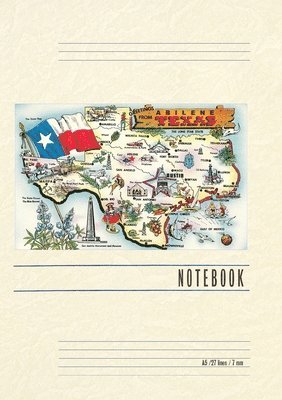 Vintage Lined Notebook Greetings from Abilene, Texas 1