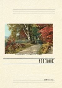 bokomslag Vintage Lined Notebook Greetings from South Royalton, Fall Colors