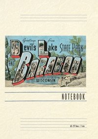 bokomslag Vintage Lined Notebook Greetings from Baraboo, Wisconsin