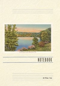 bokomslag Vintage Lined Notebook Greetings from Arcola, Pennsylvania