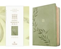 bokomslag NLT Every Woman's Bible, Filament Enabled (Leatherlike, Olive Branch Green, Red Letter)