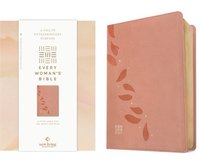 bokomslag NLT Every Woman's Bible, Filament Enabled (Leatherlike, Pink Petals, Red Letter)
