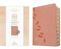 bokomslag NLT Every Woman's Bible, Filament Enabled (Leatherlike, Pink Petals, Indexed, Red Letter)