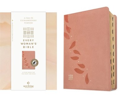 bokomslag NLT Every Woman's Bible, Filament Enabled (Leatherlike, Pink Petals, Indexed, Red Letter)