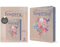 bokomslag Biblia Inspira NTV con Filament  (SentiPiel, Acuarela rosa)
