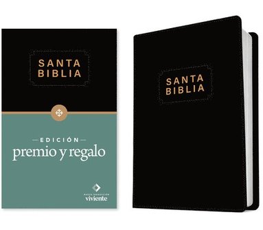 bokomslag Santa Biblia Ntv, Edicion Premio Y Regalo  (Vinipiel, Negro, Letra Roja)