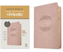 Nueva Traducción Viviente - Biblia letra súper gigante NTV, con Filament  (SentiPiel, Rosado pálido, Letra Roja), Inbunden