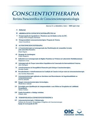 bokomslag Conscientiotherapia - Ano 10, N° 11, Setembro-2021