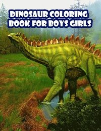 bokomslag Dinosaur Coloring Book for Boys Girls: Ages - 1-3 2-4 4-8 First of the Coloring Books for kids Great Gift for Little Children and Baby Toddler with Cu