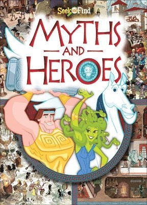 bokomslag Myths and Heroes: Seek and Find