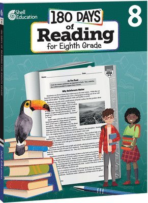 bokomslag 180 Days(tm) Reading for Eighth Grade: Practice, Assess, Diagnose