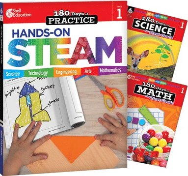 Jodene Lynn Smith, Multiple Authors, Lauren Homayoun, Kristi Sturgeon, Jodene Smith - 180 Days™: STEAM, Science, & Math Grade 1: 3-Book Set, Häftad