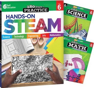 Jodene Lynn Smith, Nancy Balter, Multiple Authors, Lauren Homayoun, Jodene Smith - 180 Days™: STEAM, Science, & Math Grade 6: 3-Book Set, Häftad