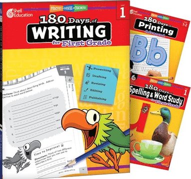 Jodene Lynn Smith, Shireen Pesez Rhoades, Shell Education, Multiple Authors, Jodene Smith - 180 Days™: Writing, Spelling, & Printing Grade 1: 3-Book Set, Häftad