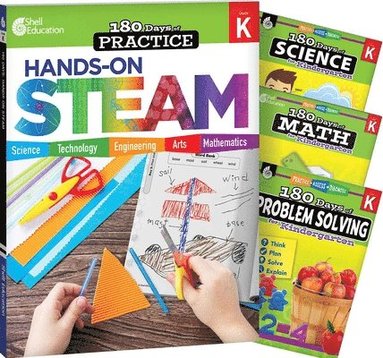 Chandra C. Prough, Lauren Homayoun, Jodene Smith, Jodene Lynn Smith, Jessica Hathaway, Chandra Prough - 180 Days™: STEAM, Science, Math, & Problem Solving Grade K: 4-Book Set, Häftad