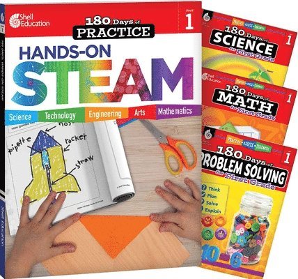 Kristi Sturgeon, Lauren Homayoun - 180 Days(tm) Steam, Science, Math, & Problem Solving Grade 1: 4-Book Set: Practice, Assess, Diagnose, Häftad