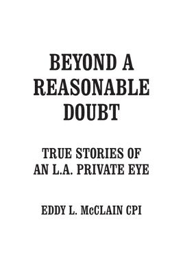 Beyond a Reasonable Doubt 1