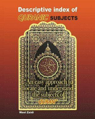 bokomslag Descriptive Index of Quranic Subjects