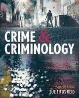 Sue Titus Reid - Crime and Criminology, Häftad