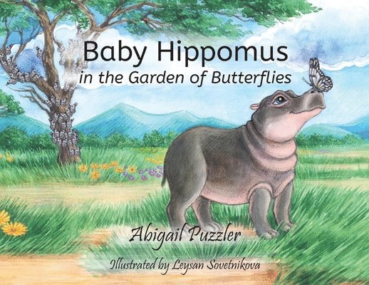 Baby Hippomus in the Garden of Butterflies 1