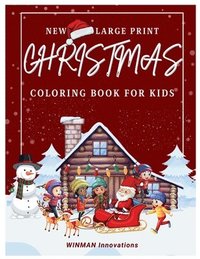 bokomslag New Large Print Christmas Coloring Book for Kids