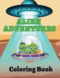 bokomslag Alien Adventures Coloring Book
