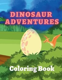 bokomslag Dinosaur Adventures Coloring Book