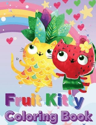 Fruit Kitty Coloring Book 1