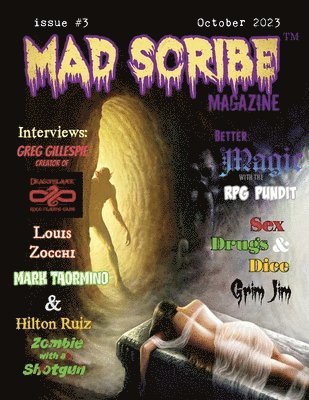 bokomslag Mad Scribe Magazine issue #3